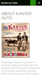 Mobile Screenshot of kanter-car-tales.com